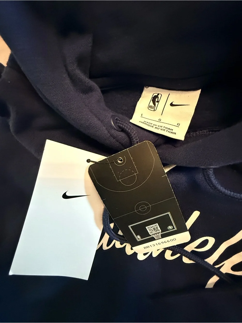 Nike City Edition Philadelphia Hoodie Navy Blue Large NWT